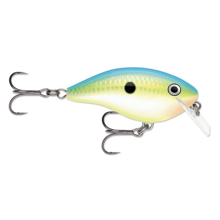 Rapala Og Rocco 05, 38 Oz, Running Depth 5', 4 Treble Hooks, Citrus Shad OGR05CTSD
